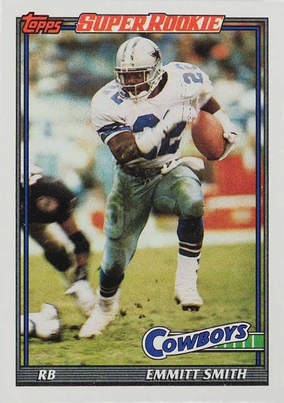 1991 Topps Emmitt Smith #360 Football Card