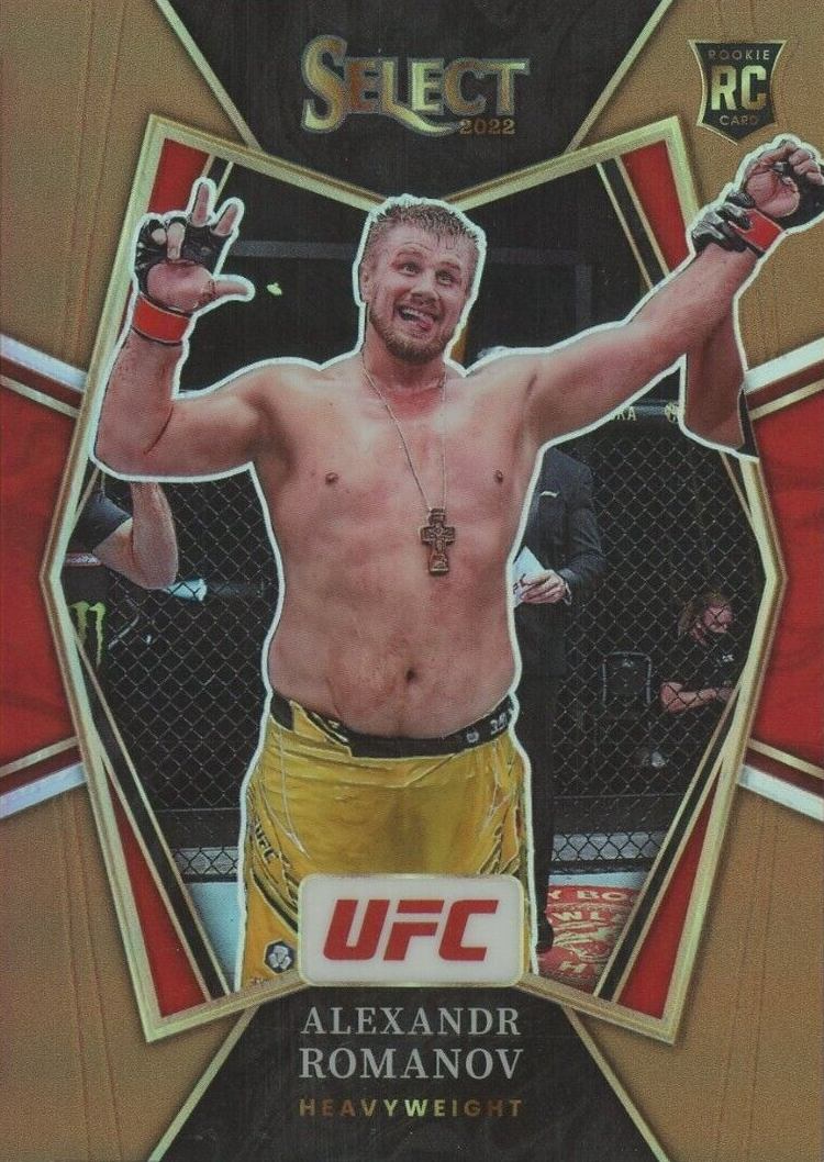 2022 Panini Select UFC Alexandr Romanov #169 Other Sports Card