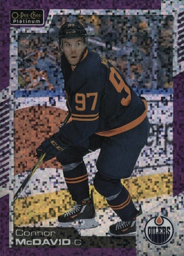 2020 O-Pee-Chee Platinum Connor McDavid #1 Hockey Card