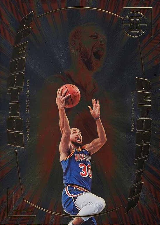 2021 Panini Illusions Operation Detonation Stephen Curry #27 Basketball Card