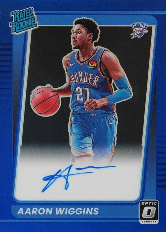 2021 Panini Donruss Optic Aaron Wiggins #191 Basketball Card