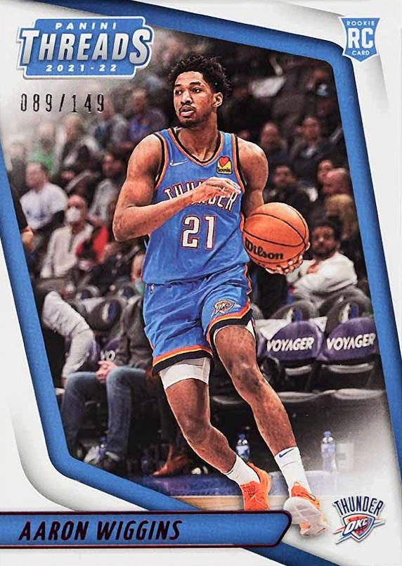 2021 Panini Chronicles Aaron Wiggins #100 Basketball Card