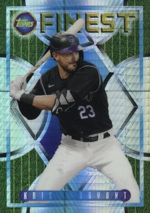 2022 Topps Finest Flashbacks Kris Bryant #194 Baseball Card