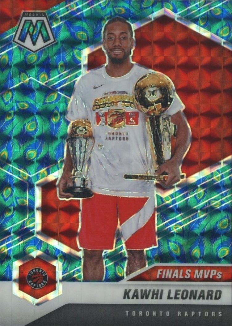 2020  Panini Mosaic Kawhi Leonard #299 Basketball Card