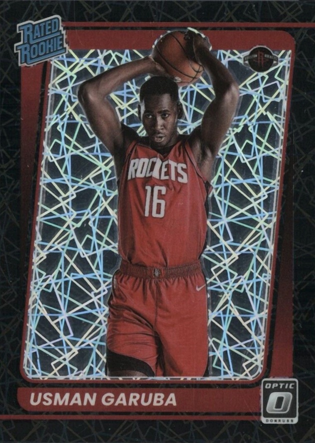 2021 Panini Donruss Optic Usman Garuba #188 Basketball Card