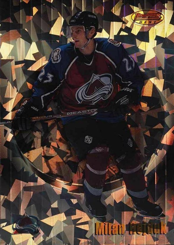 1998 Bowman's Best Milan Hejduk #110 Hockey Card