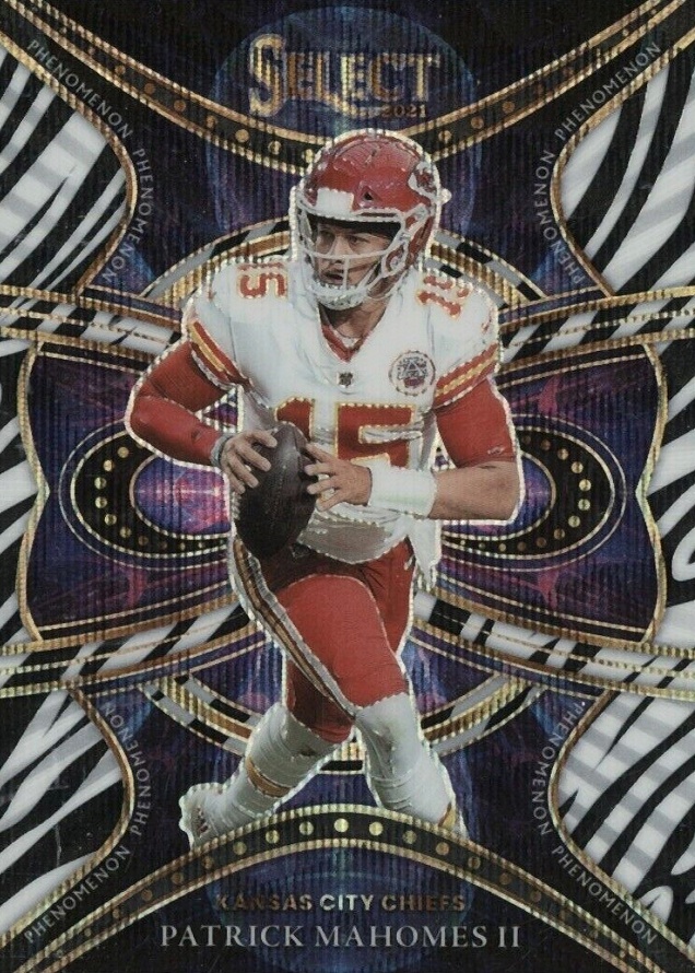 2021 Panini Select Phenomenon Patrick Mahomes II #PHE1 Football Card