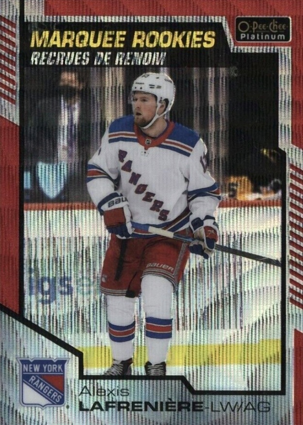 2020 O-Pee-Chee Platinum Alexis Lafreniere #151 Hockey Card