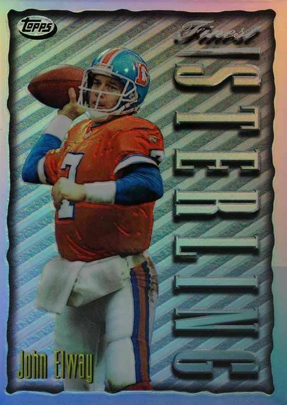 1996 Finest John Elway #310 Football Card