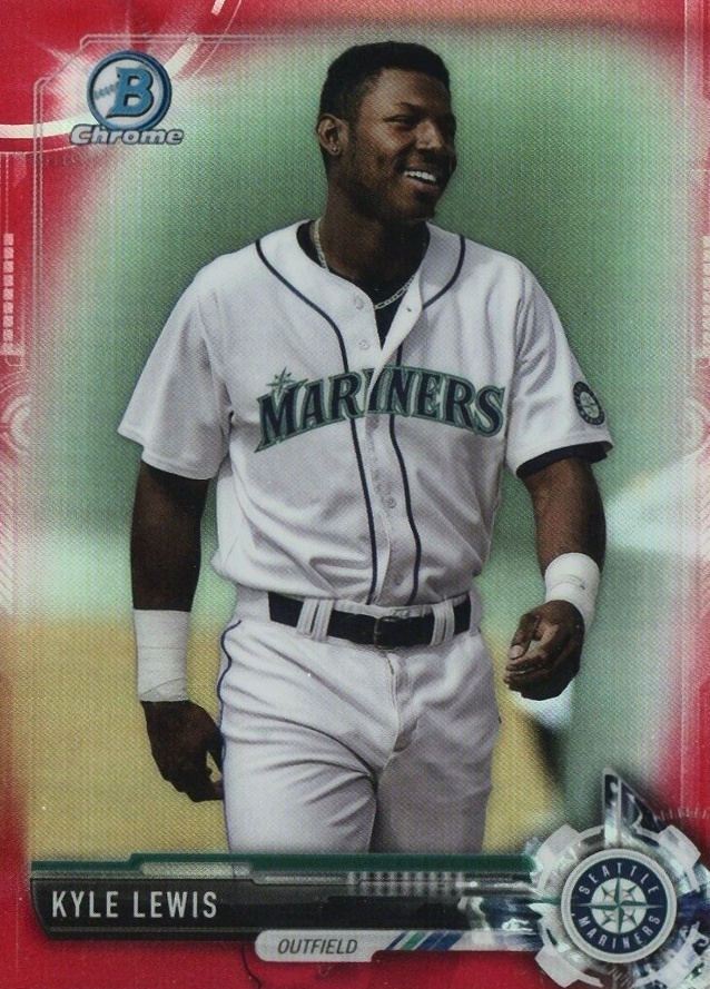 2017 Bowman Prospects Kyle Lewis #BCP125 Baseball Card