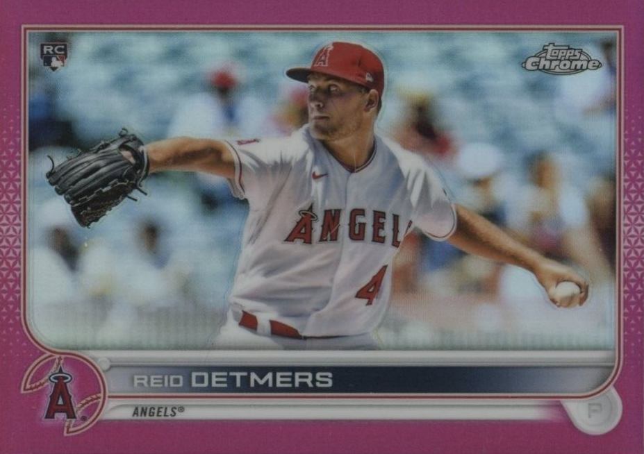 2022 Topps Chrome Reid Detmers #79 Baseball Card