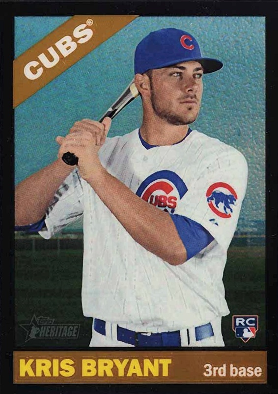 2015 Topps Heritage  Kris Bryant #725 Baseball Card