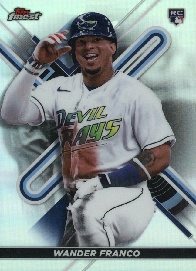 2022 Topps Finest Wander Franco #2 Baseball Card