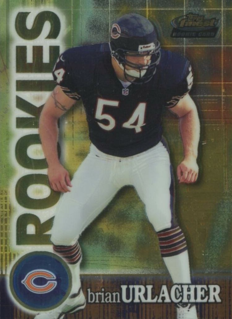 2000 Finest Brian Urlacher #151 Football Card