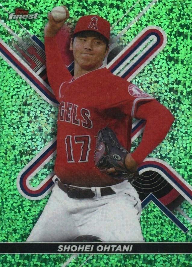 2022 Topps Finest Shohei Ohtani #28 Baseball Card