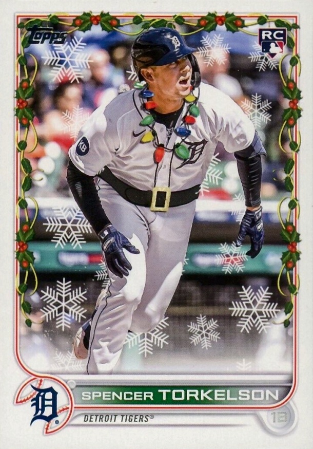 2022 Topps Holiday Spencer Torkelson #HW200 Baseball Card