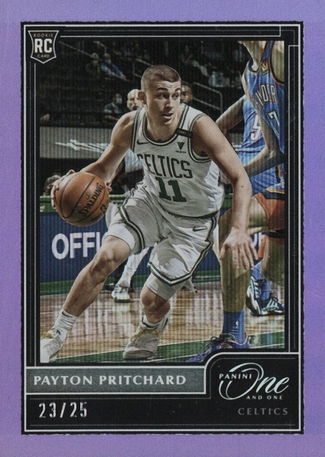 2020 Panini One and One Payton Pritchard #122 Basketball Card