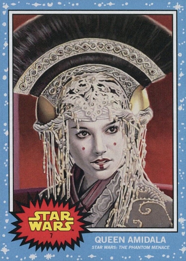 2019 Topps Star Wars Living Queen Amidala #7 Non-Sports Card