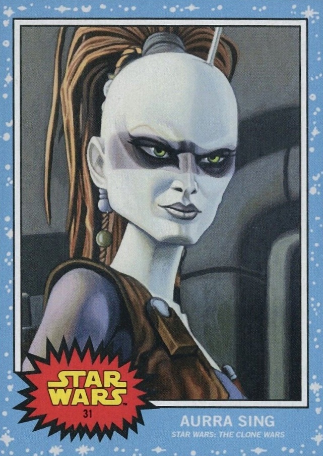 2019 Topps Star Wars Living Aurra Sing #31 Non-Sports Card