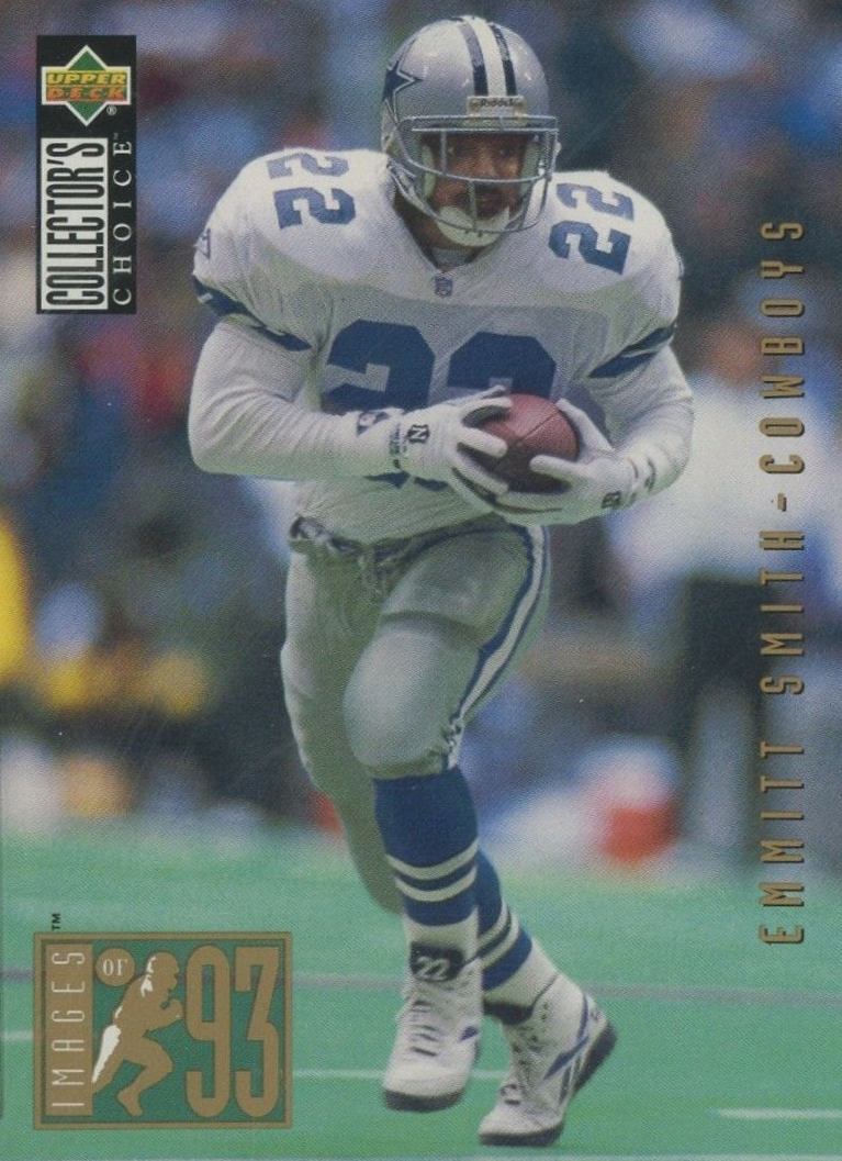 1994 Collector's Choice Emmitt Smith #38 Football Card