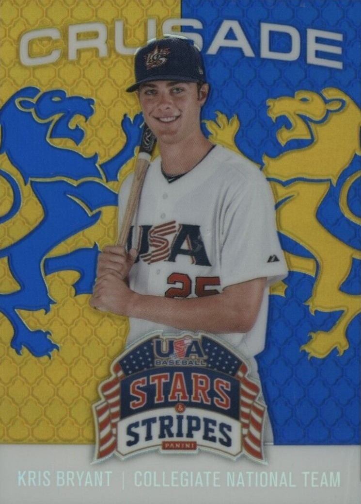 2015 Panini USA Stars & Stripes Kris Bryant #59 Baseball Card