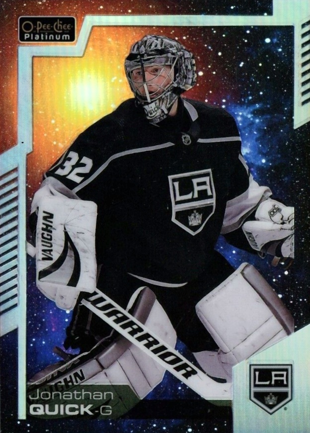 2020 O-Pee-Chee Platinum Jonathan Quick #134 Hockey Card