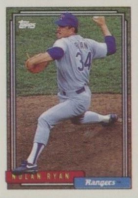 1992 Topps Micro Nolan Ryan #1 Baseball Card