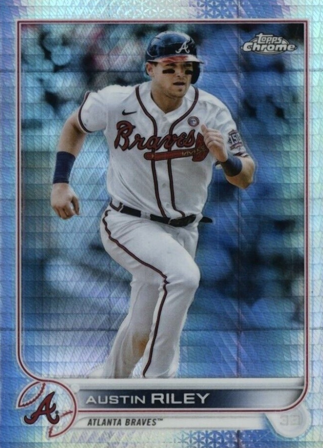 2022 Topps Chrome Austin Riley #116 Baseball Card