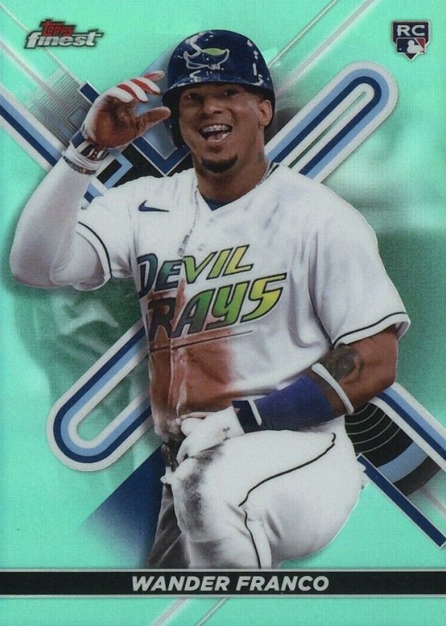 2022 Topps Finest Wander Franco #2 Baseball Card