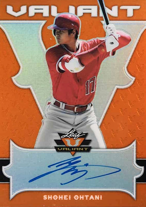 2018 Leaf Valiant  Shohei Ohtani #BA-SO1 Baseball Card