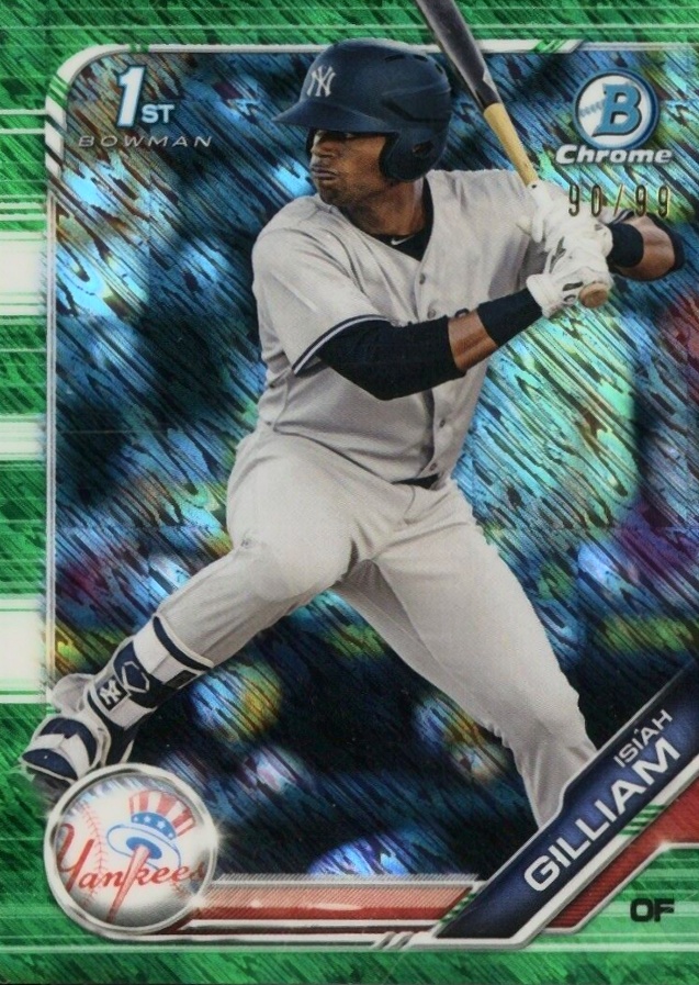 2019 Bowman Chrome Prospects Isiah Gilliam #BCP204 Baseball Card