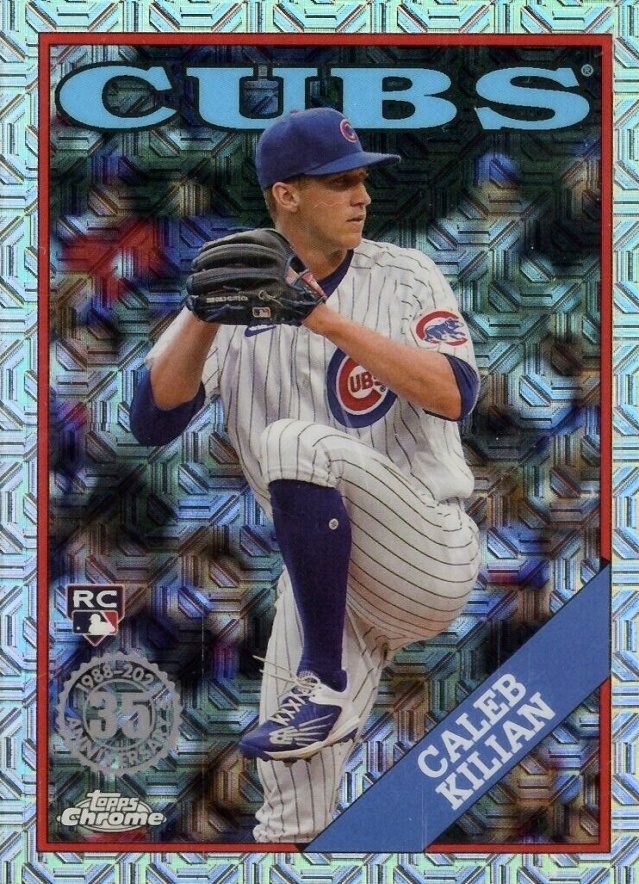 2023 Topps Silver Pack 1988 Chrome Promo Caleb Kilian #T88C72 Baseball Card