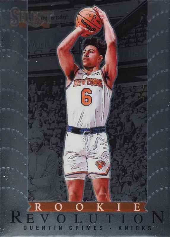 2021 Panini Select Rookie Revolution Quentin Grimes #8 Basketball Card