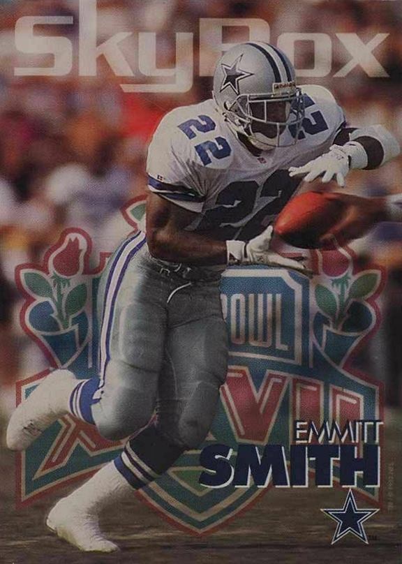 1993 Skybox Impact  Emmitt Smith #74 Football Card