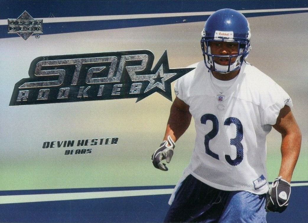 2006 Upper Deck Devin Hester #244 Football Card