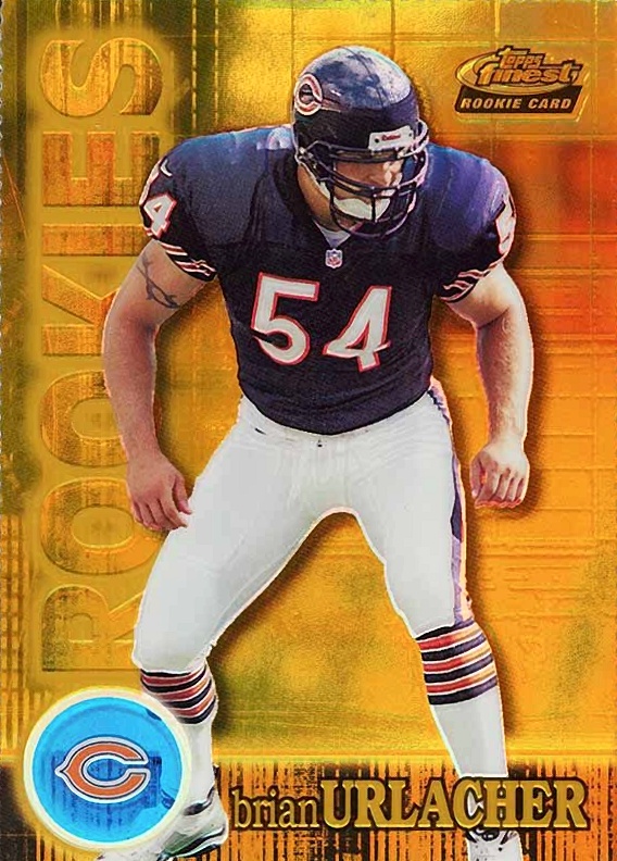 2000 Finest Brian Urlacher #151 Football Card