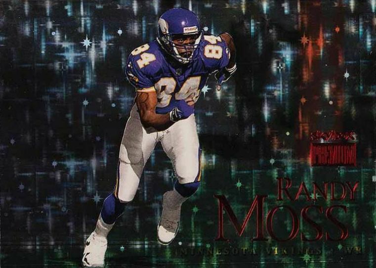 1999 Skybox Premium Randy Moss #1 Football Card