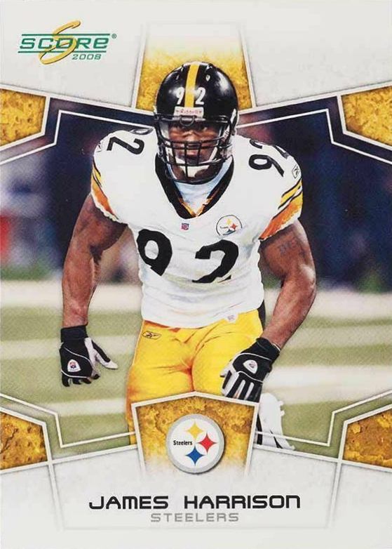 2008 Score James Harrison #255 Football Card