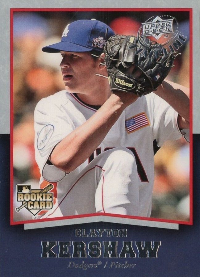 2008 Upper Deck Timeline Clayton Kershaw #98 Baseball Card