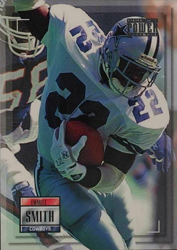 1993 Pro Set Power Emmitt Smith #22 Football Card