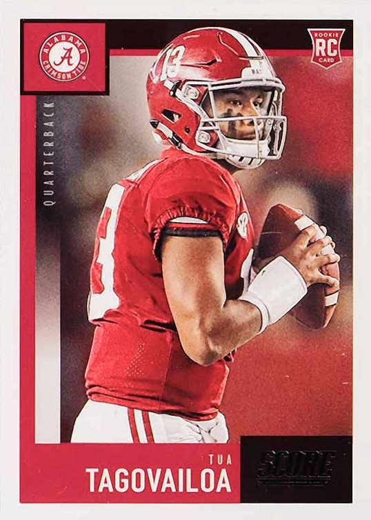 2020 Panini Score Tua Tagovailoa #369 Football Card