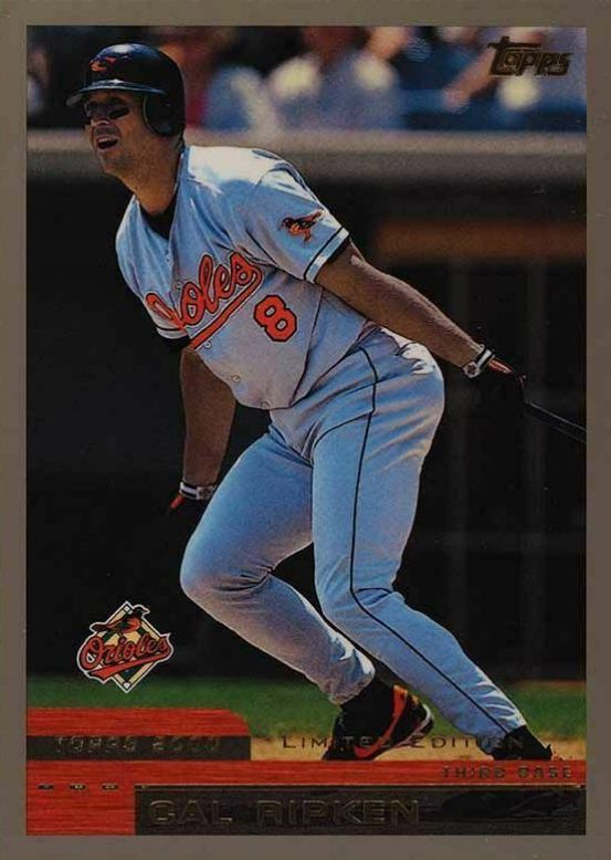 2000 Topps Limited Edition Cal Ripken Jr. #4 Baseball Card