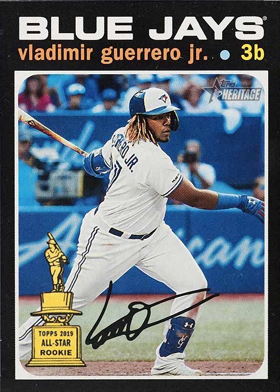 2020 Topps Heritage Vladimir Guerrero Jr. #414 Baseball Card