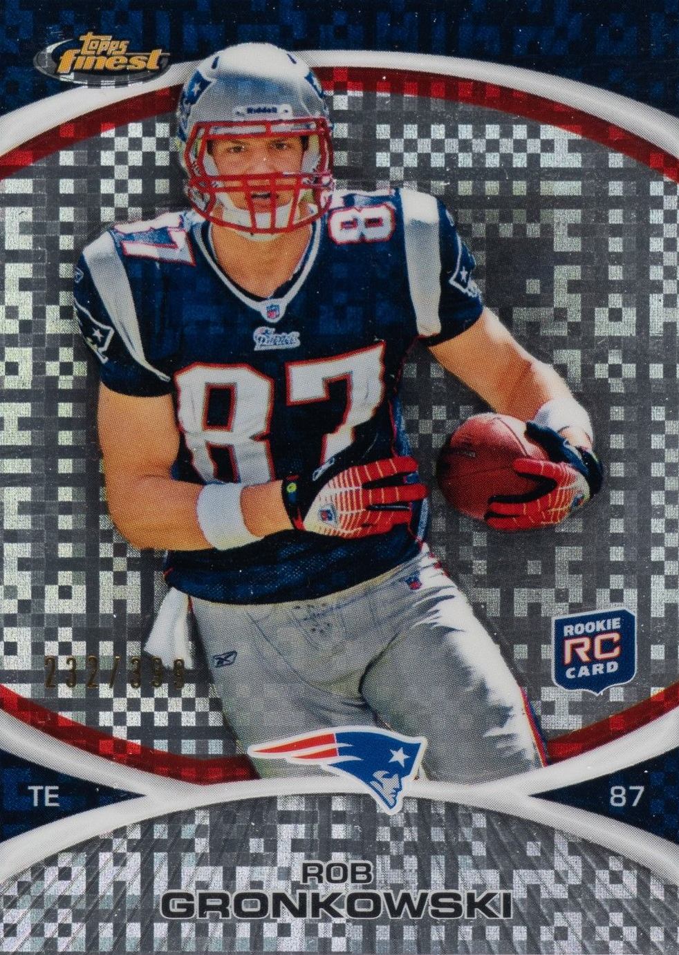 2010 Finest Rob Gronkowski #42 Football Card