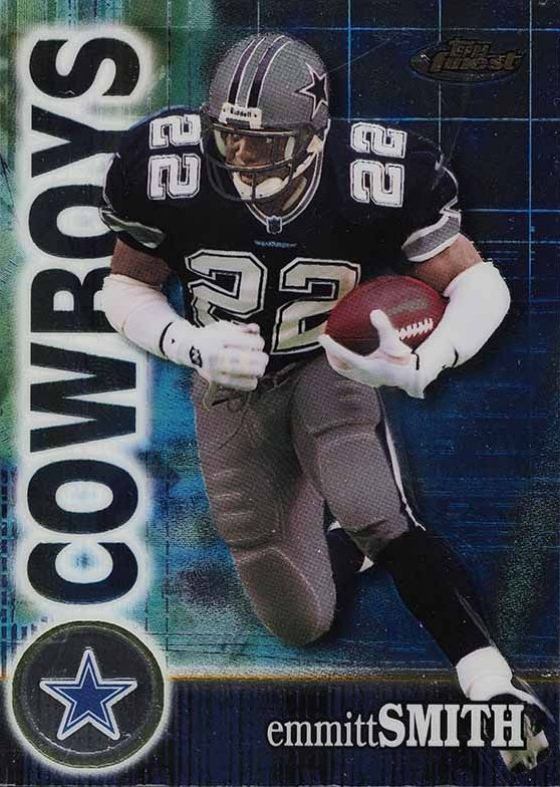 2000 Finest Emmitt Smith #86 Football Card