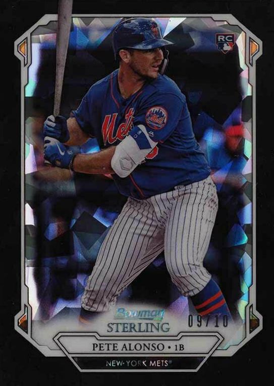 2019 Bowman Sterling Pete Alonso #BSR61 Baseball Card