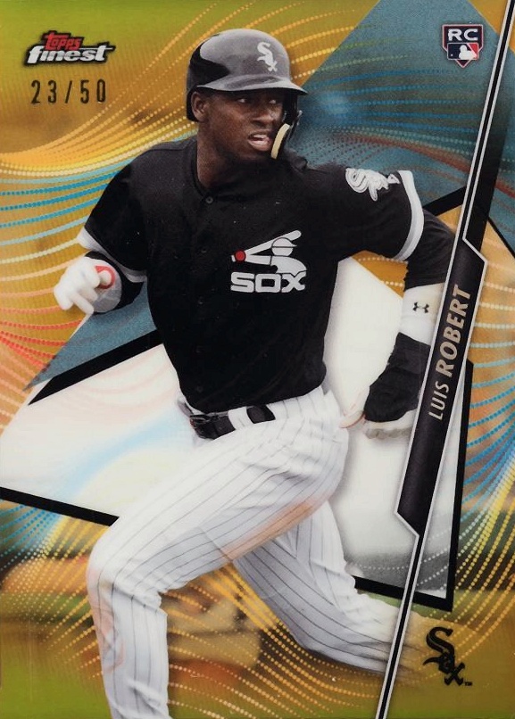 2020 Finest Luis Robert #97 Baseball Card