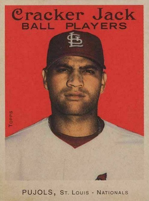 2004 Topps Cracker Jack Albert Pujols #3 Baseball Card