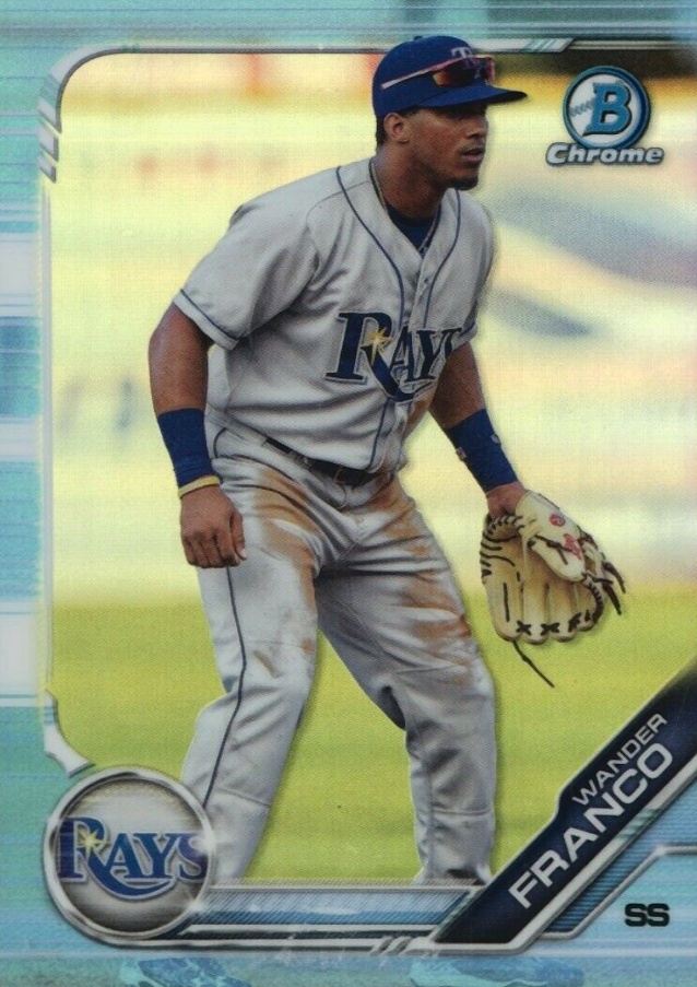 2019 Bowman Draft Wander Franco #BDC93 Baseball Card