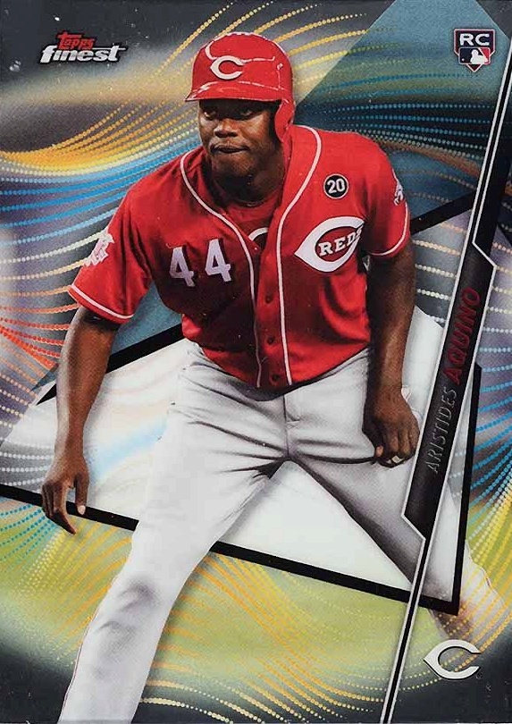 2020 Finest Aristides Aquino #21 Baseball Card